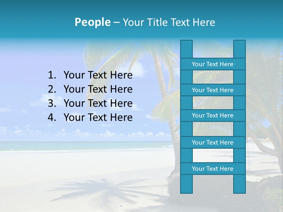 Nature Blue Sky PowerPoint Template