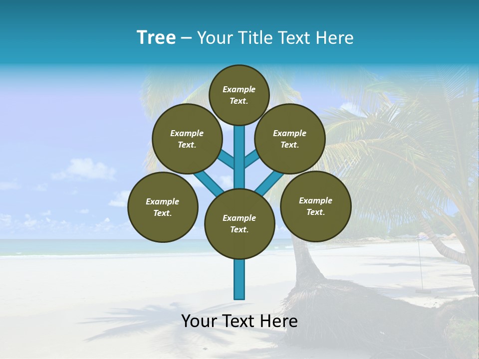 Nature Blue Sky PowerPoint Template