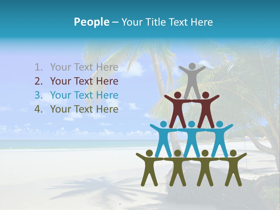 Nature Blue Sky PowerPoint Template