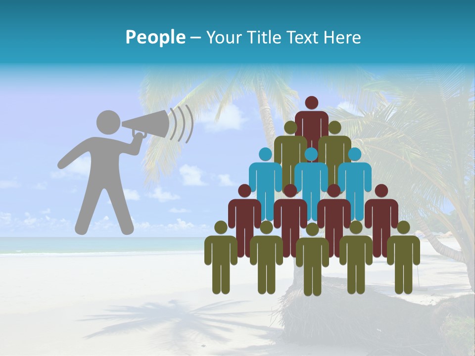 Nature Blue Sky PowerPoint Template