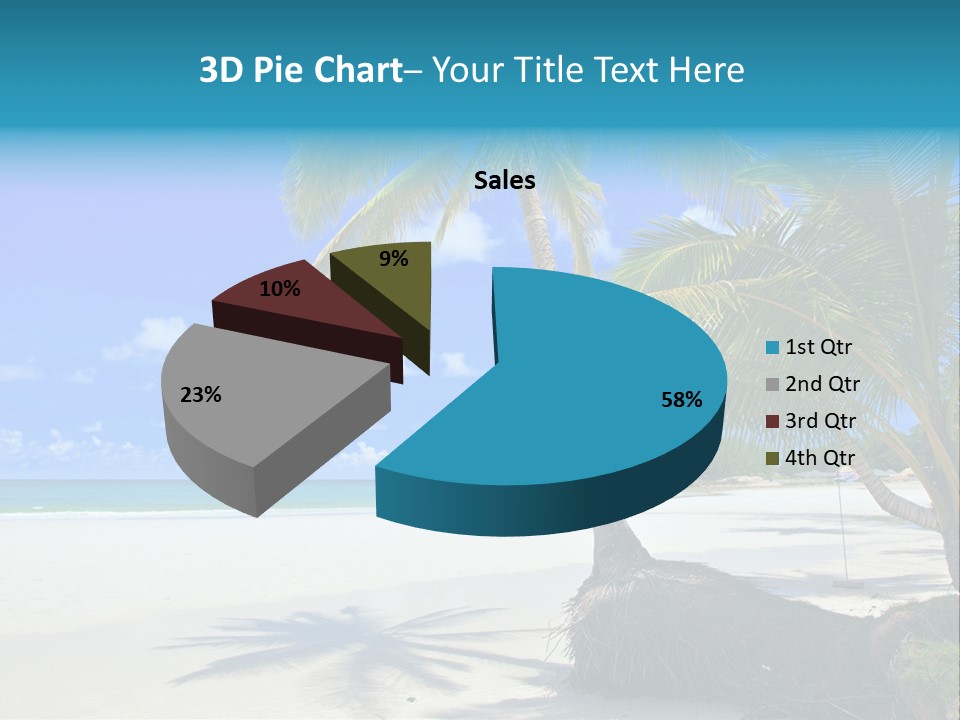Nature Blue Sky PowerPoint Template