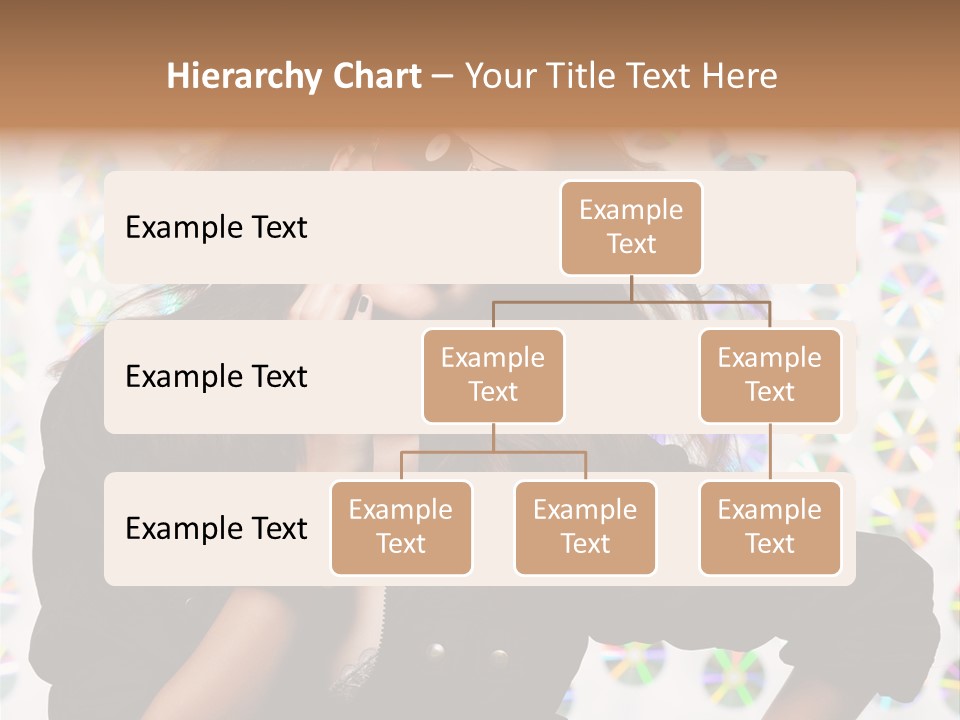 Woman Sunglasses PowerPoint Template