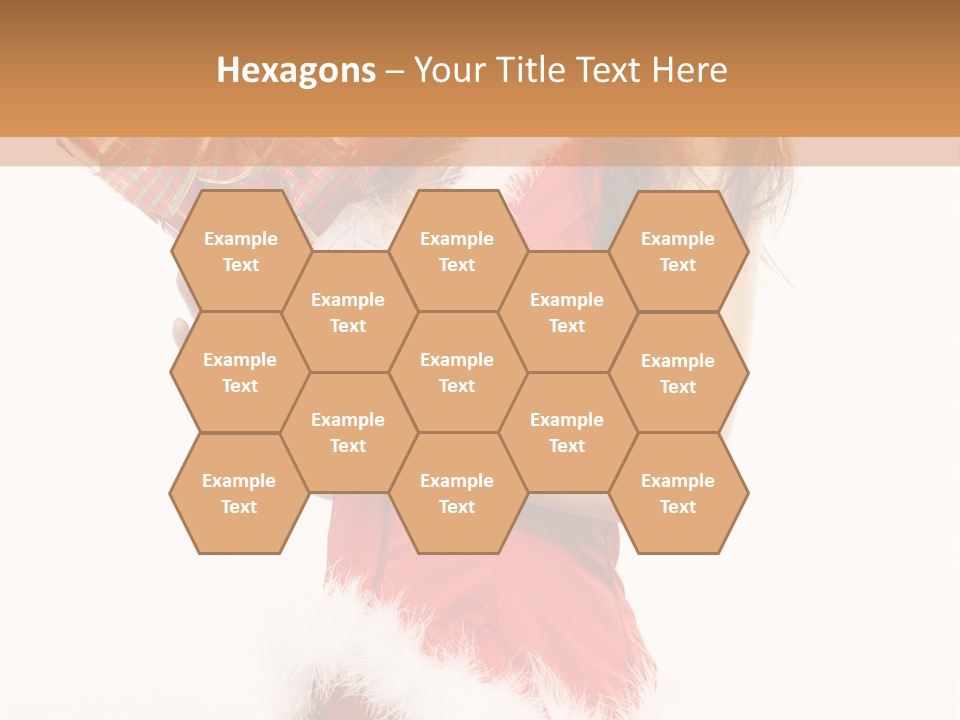 Santa & Girls PowerPoint Template