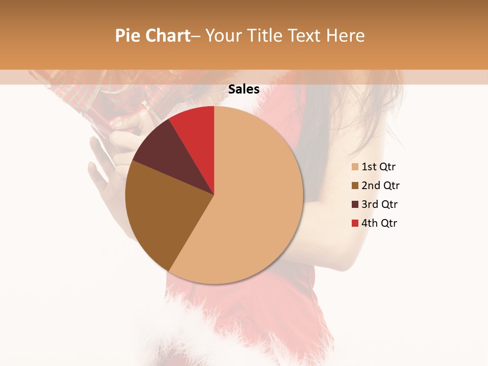Santa & Girls PowerPoint Template