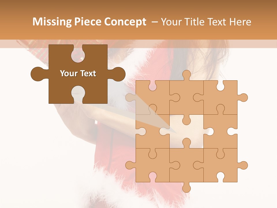 Santa & Girls PowerPoint Template