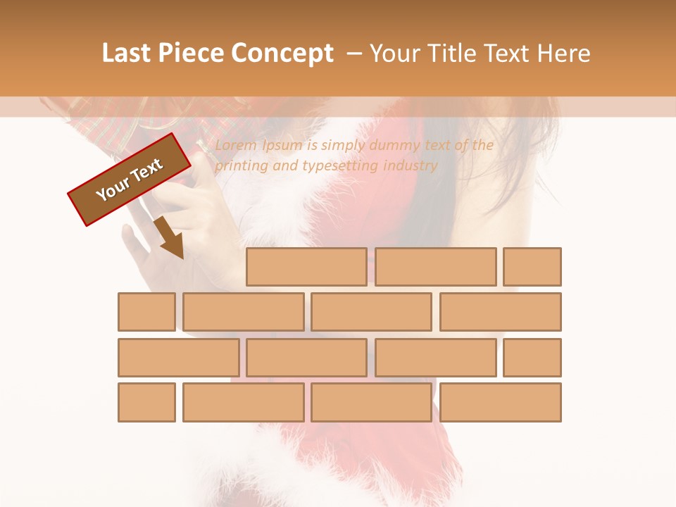 Santa & Girls PowerPoint Template