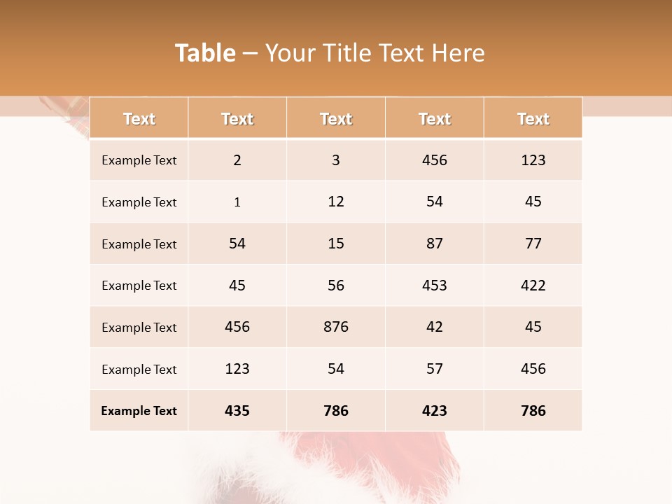 Santa & Girls PowerPoint Template