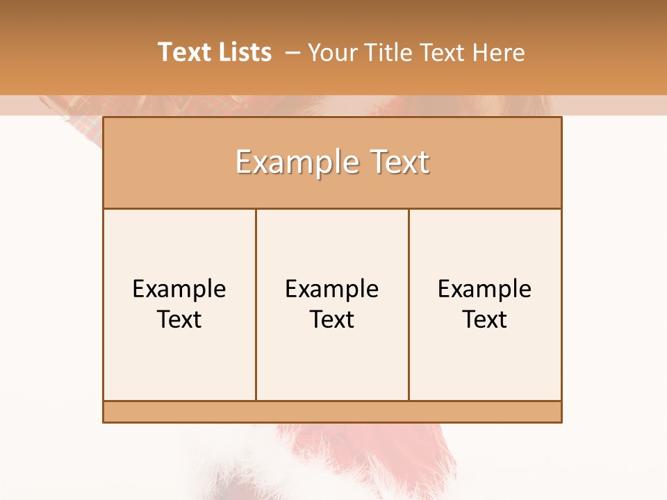 Santa & Girls PowerPoint Template