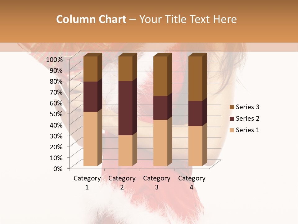 Santa & Girls PowerPoint Template