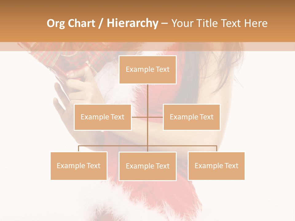 Santa & Girls PowerPoint Template