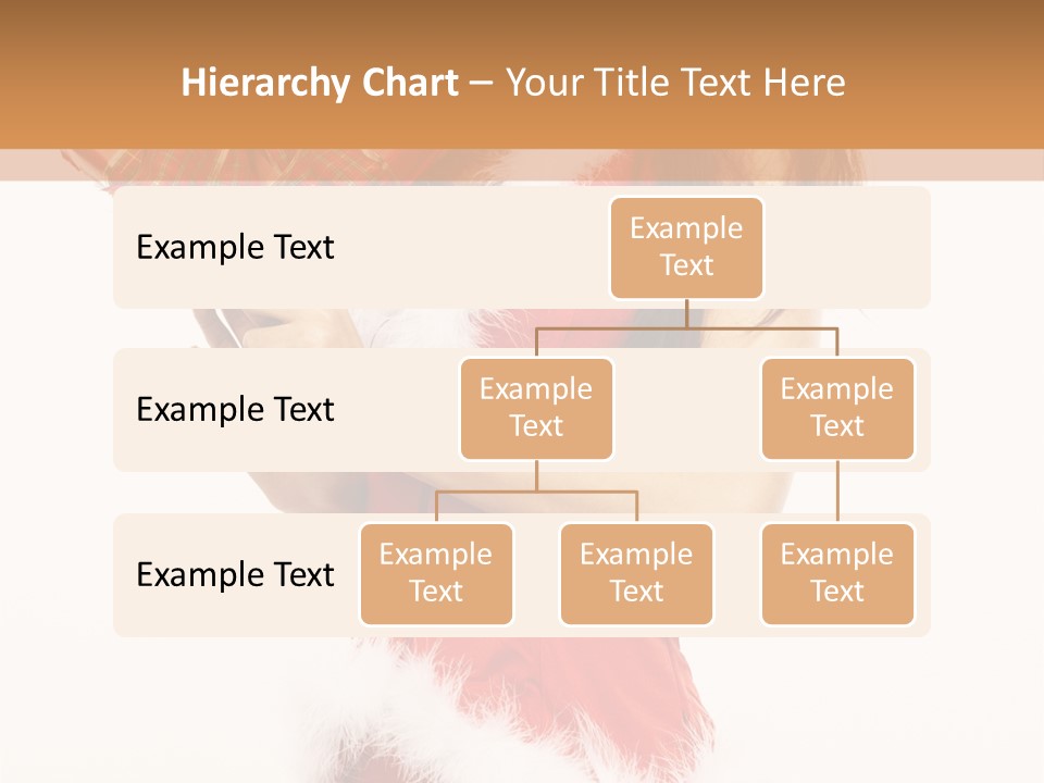 Santa & Girls PowerPoint Template