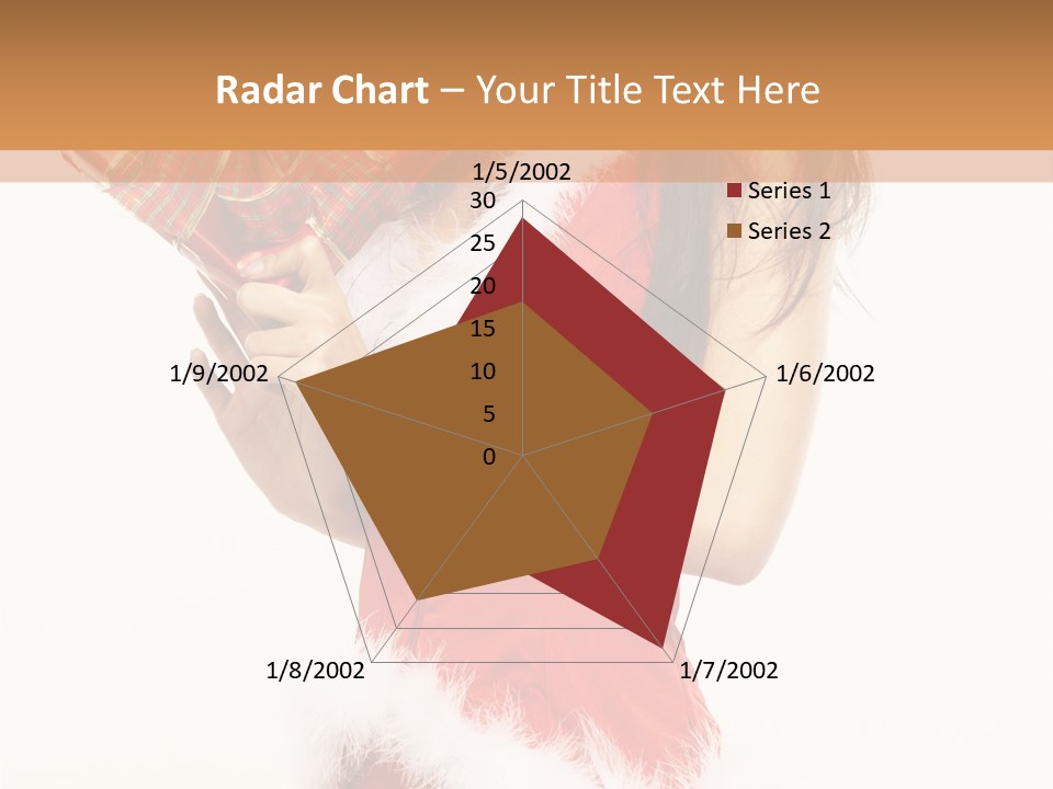 Santa & Girls PowerPoint Template