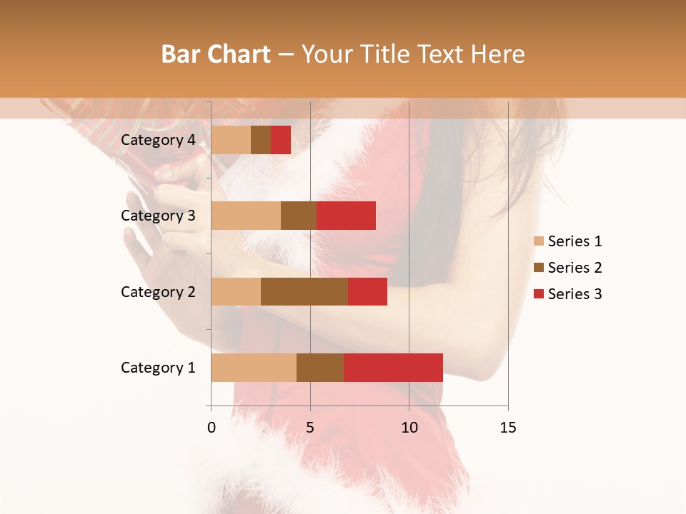 Santa & Girls PowerPoint Template