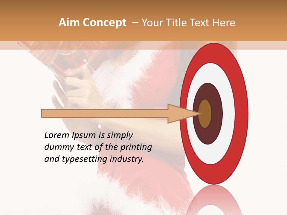 Santa & Girls PowerPoint Template