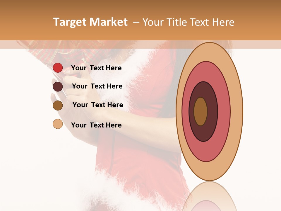 Santa & Girls PowerPoint Template