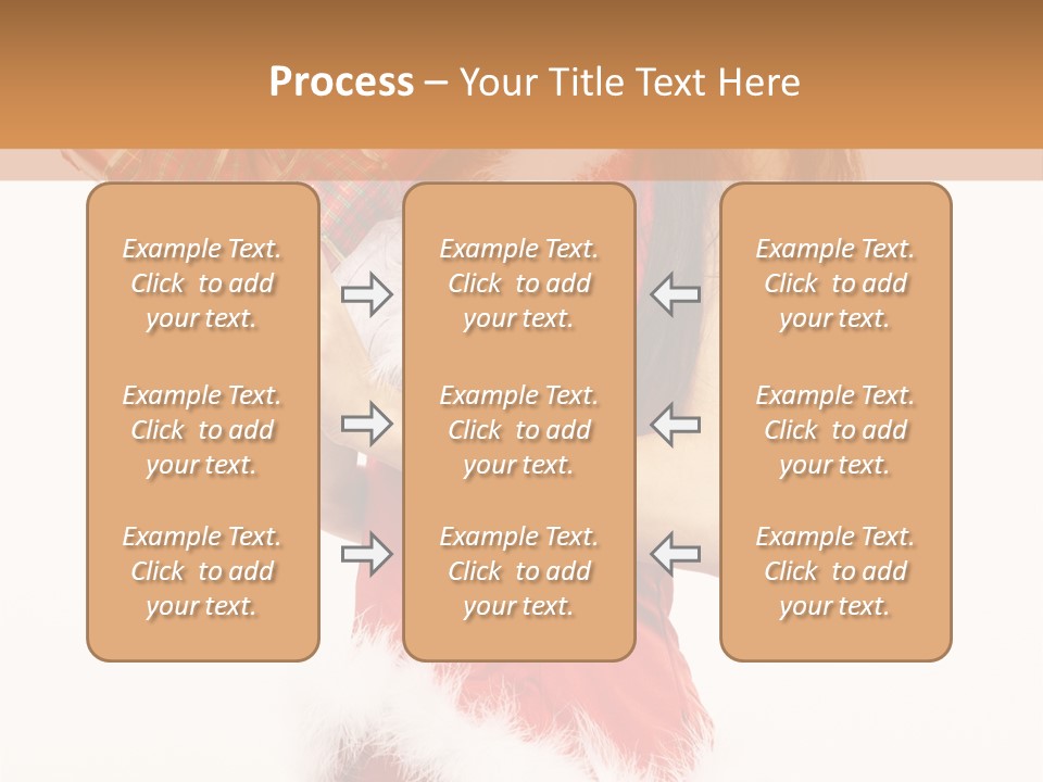 Santa & Girls PowerPoint Template