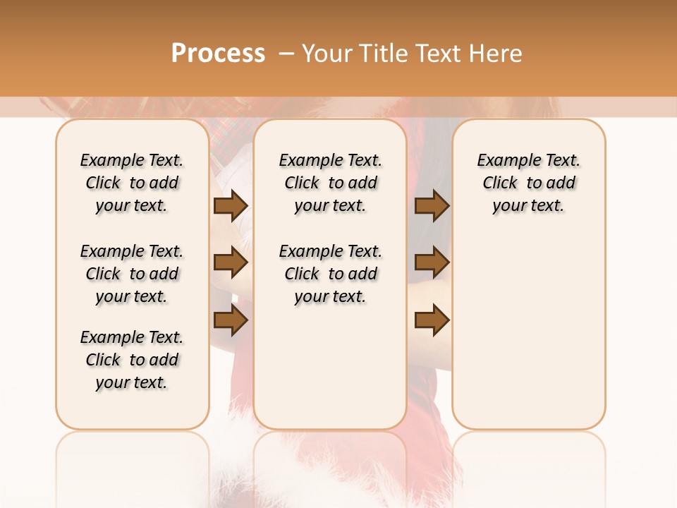 Santa & Girls PowerPoint Template