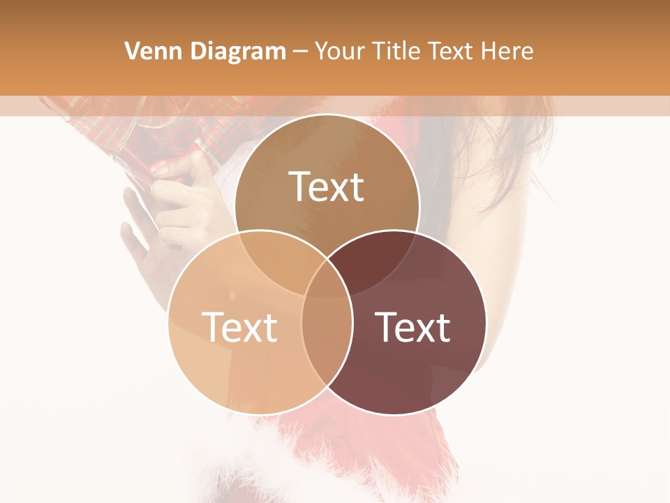 Santa & Girls PowerPoint Template