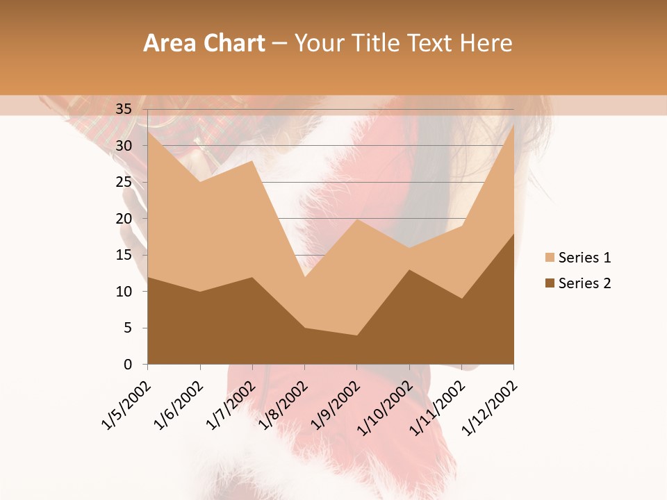 Santa & Girls PowerPoint Template