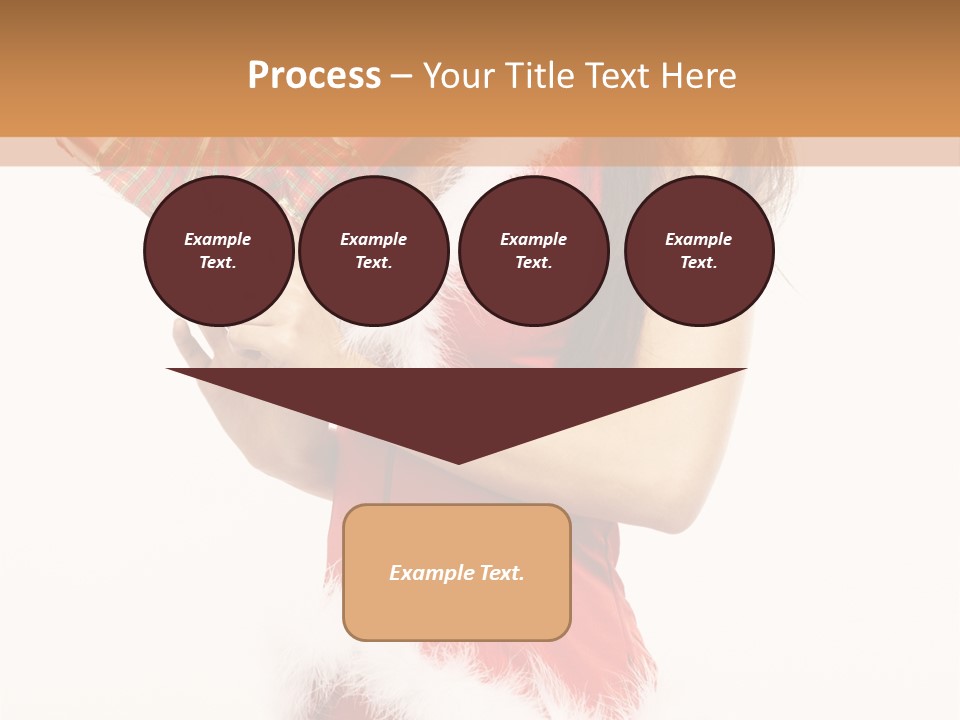 Santa & Girls PowerPoint Template