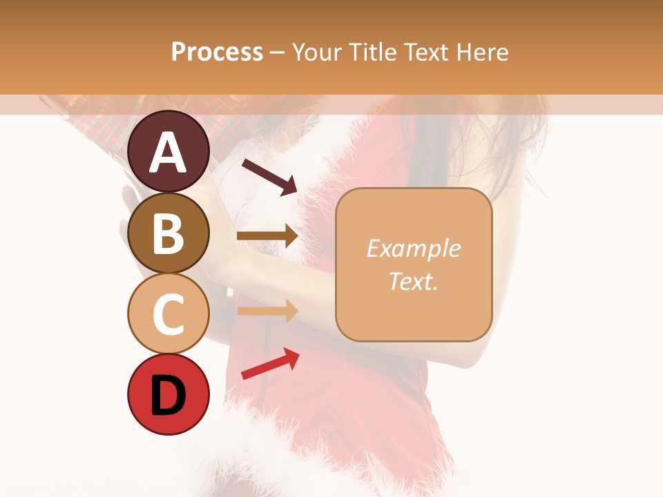 Santa & Girls PowerPoint Template