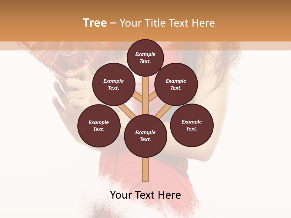 Santa & Girls PowerPoint Template