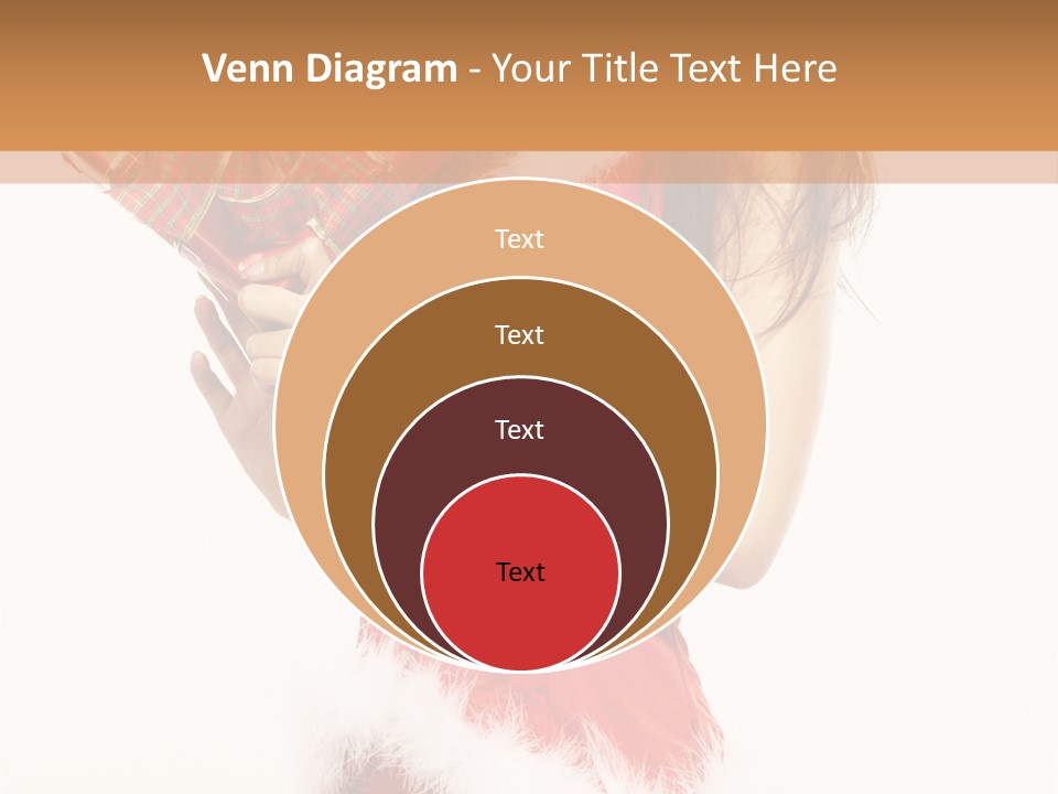 Santa & Girls PowerPoint Template