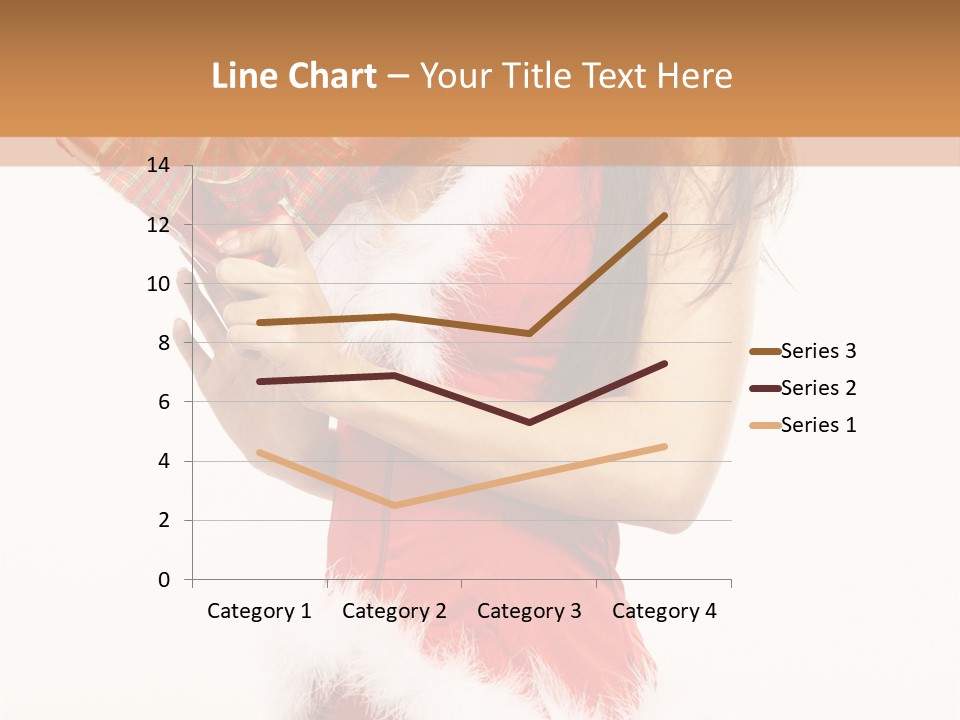 Santa & Girls PowerPoint Template