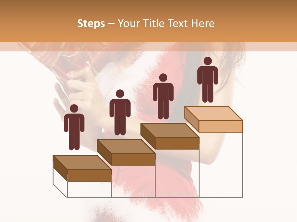 Santa & Girls PowerPoint Template