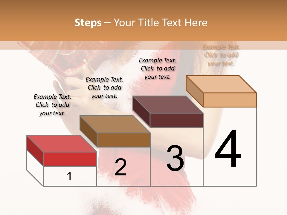 Santa & Girls PowerPoint Template