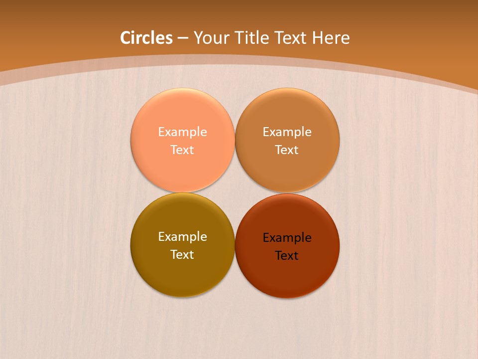 Color Timber Brown PowerPoint Template