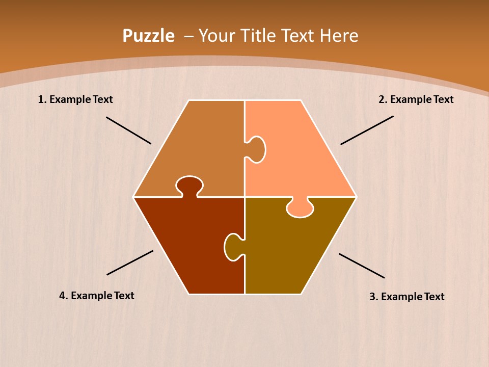 Color Timber Brown PowerPoint Template