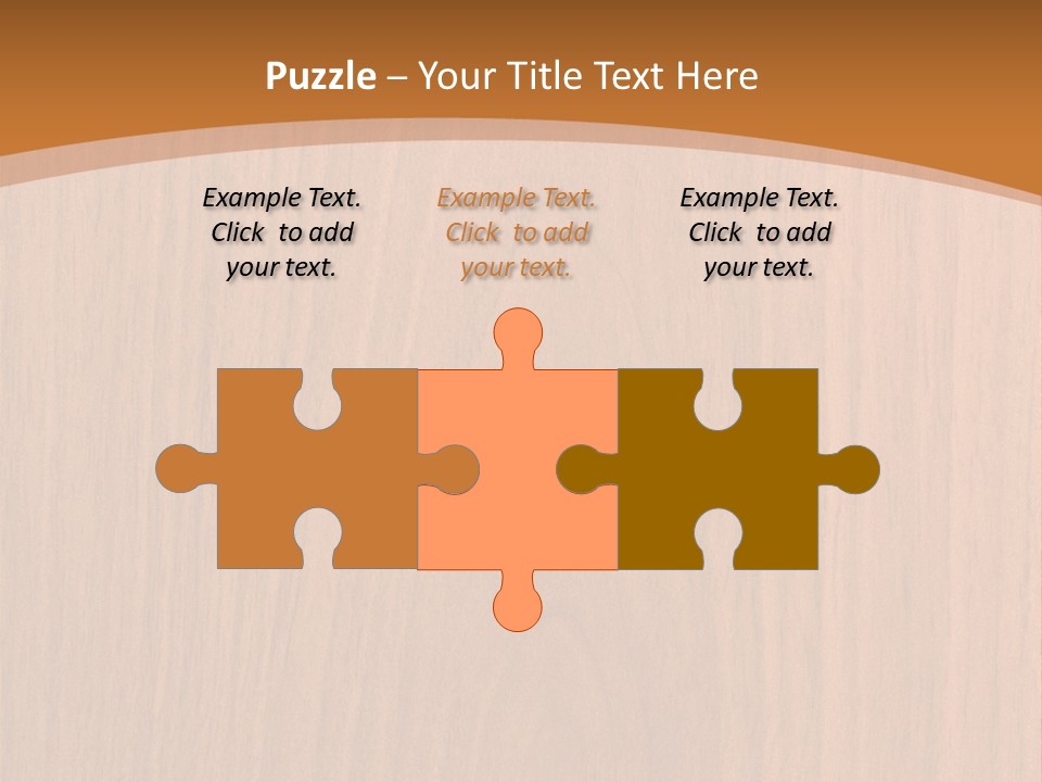 Color Timber Brown PowerPoint Template