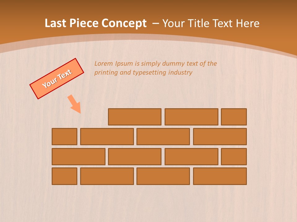 Color Timber Brown PowerPoint Template