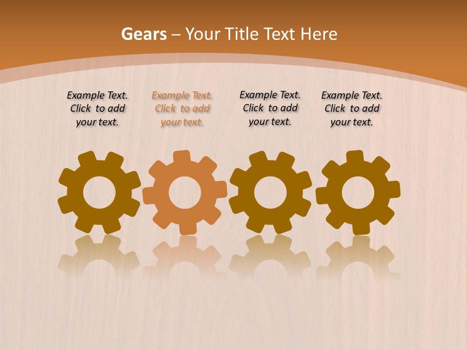 Color Timber Brown PowerPoint Template