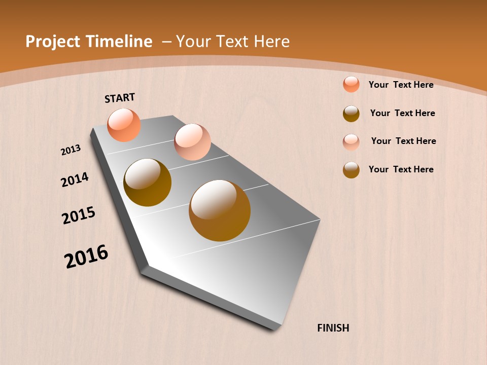 Color Timber Brown PowerPoint Template