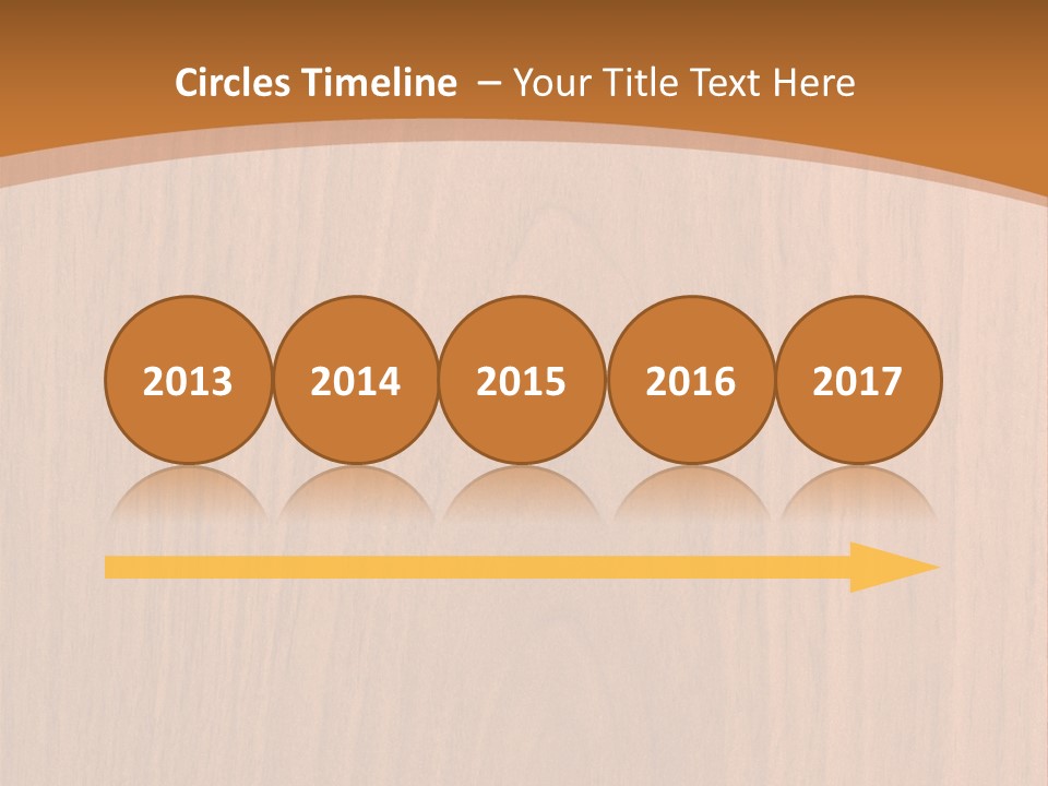 Color Timber Brown PowerPoint Template