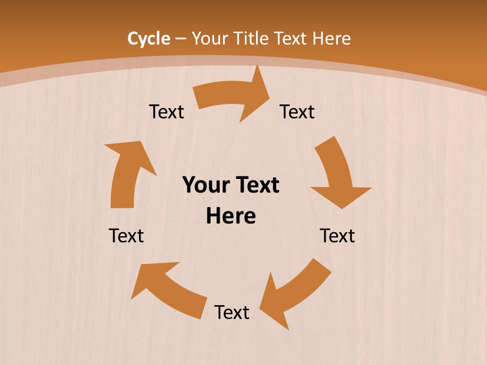 Color Timber Brown PowerPoint Template