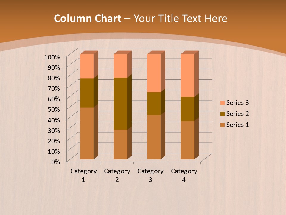 Color Timber Brown PowerPoint Template