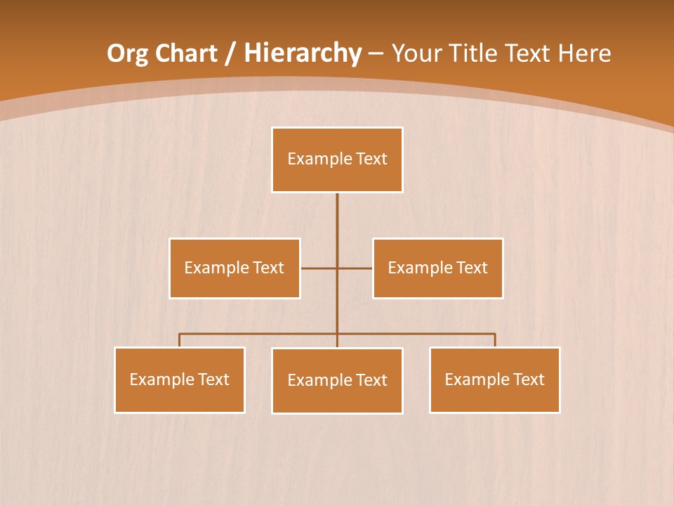 Color Timber Brown PowerPoint Template