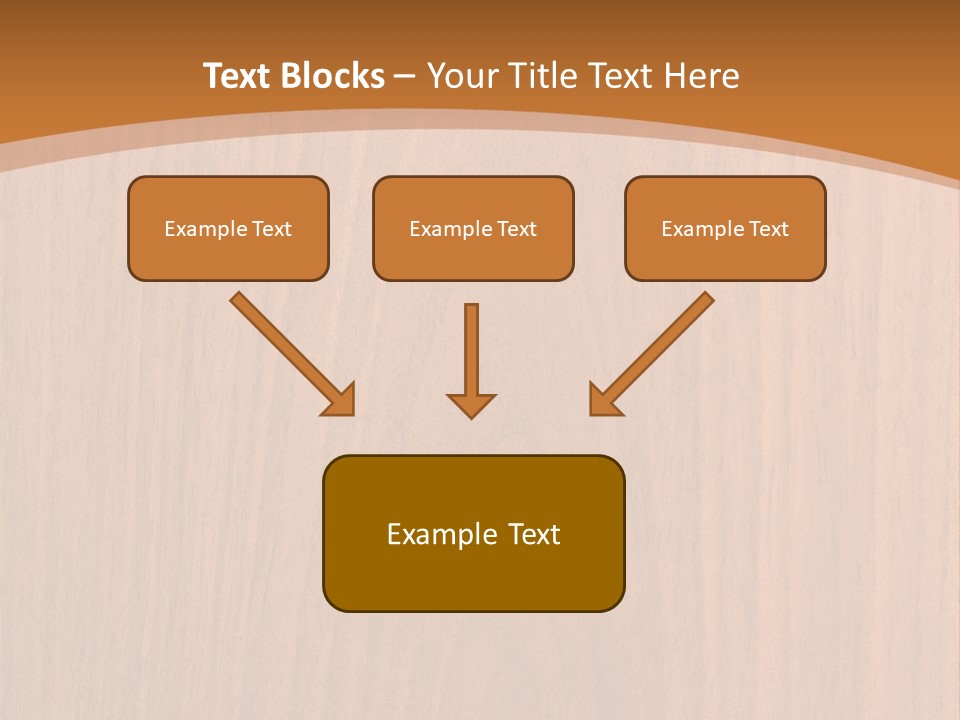 Color Timber Brown PowerPoint Template