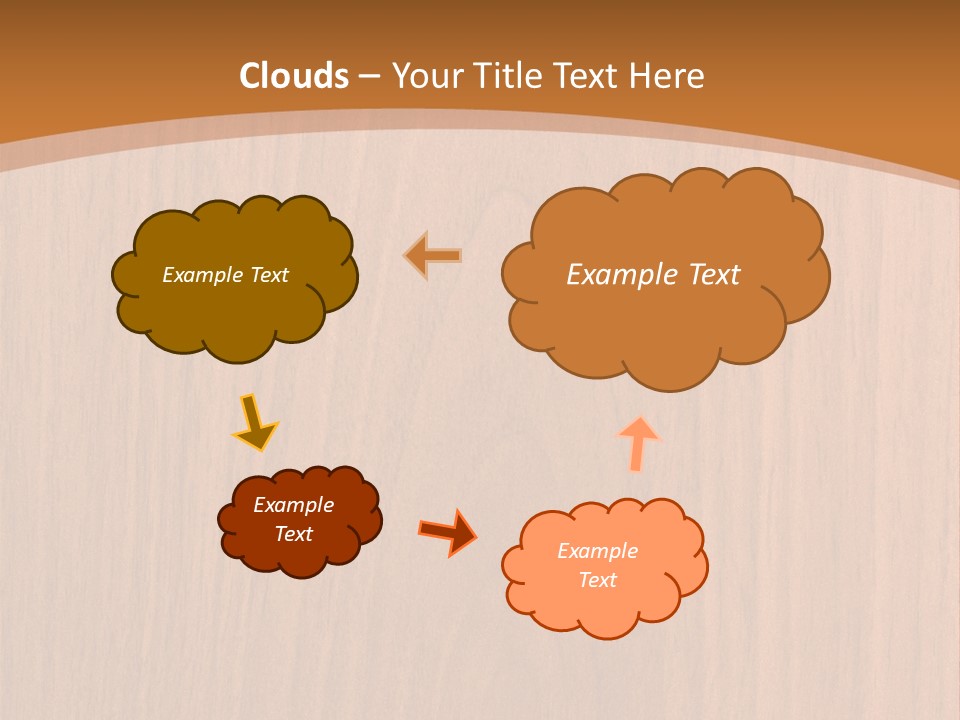 Color Timber Brown PowerPoint Template