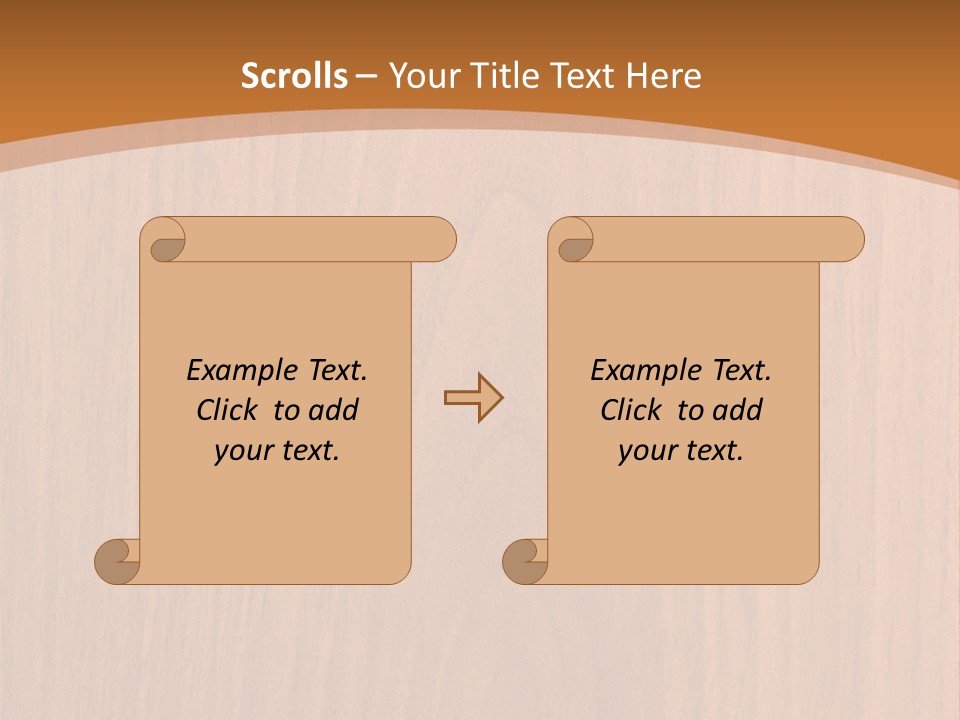 Color Timber Brown PowerPoint Template