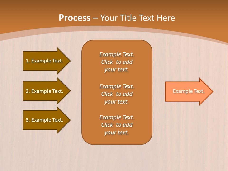Color Timber Brown PowerPoint Template