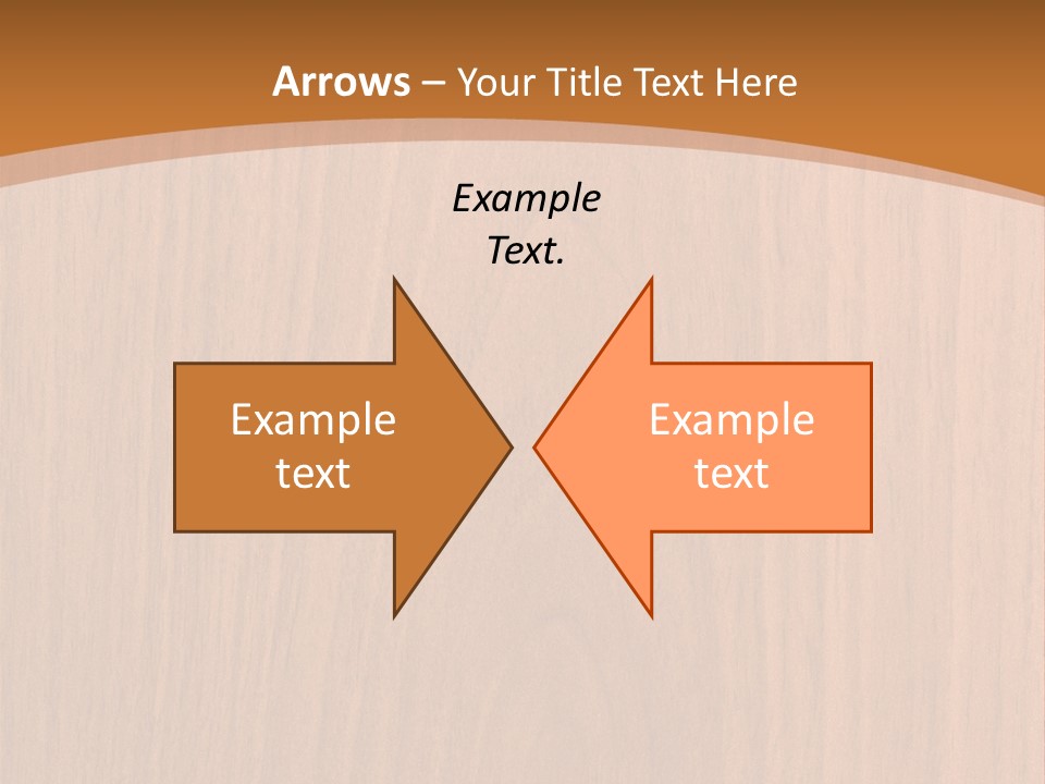 Color Timber Brown PowerPoint Template