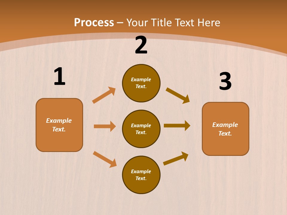 Color Timber Brown PowerPoint Template