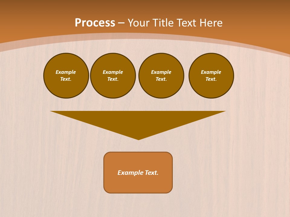 Color Timber Brown PowerPoint Template