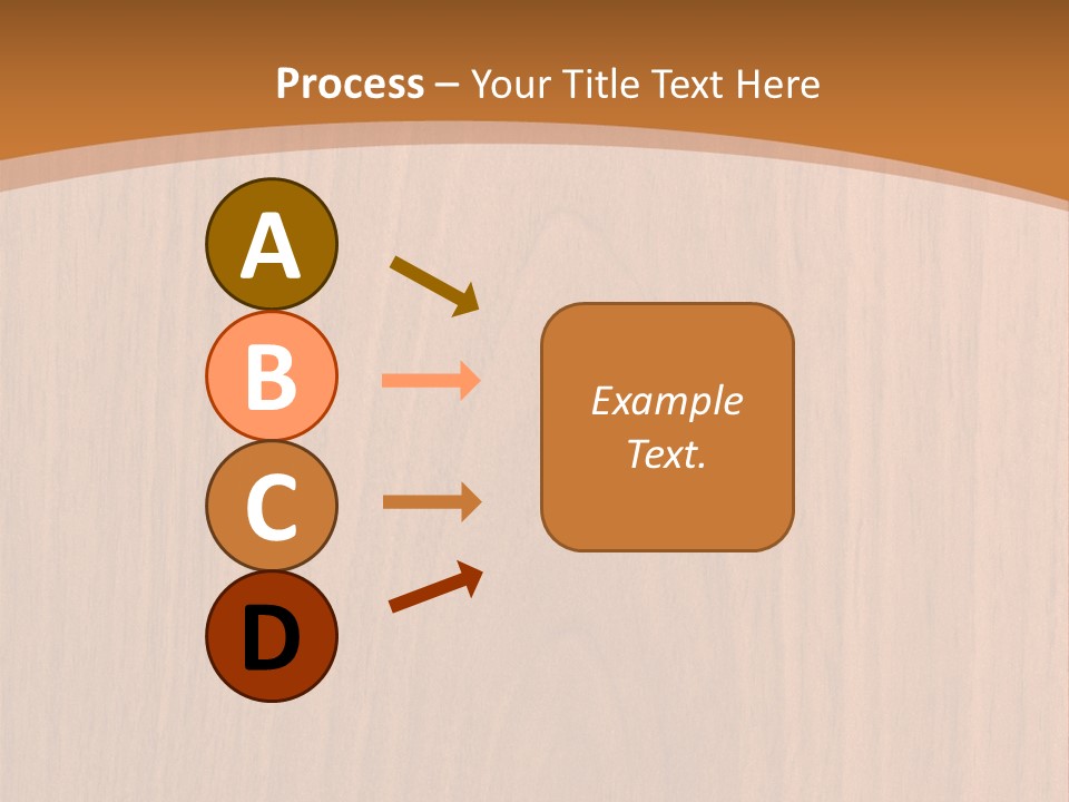 Color Timber Brown PowerPoint Template
