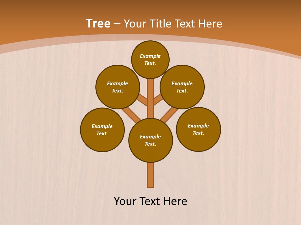 Color Timber Brown PowerPoint Template