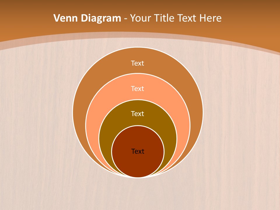 Color Timber Brown PowerPoint Template